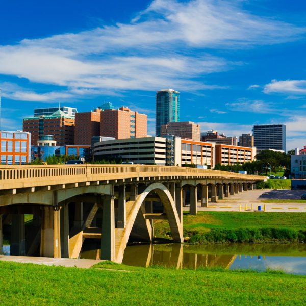 Fort Worth skyline.